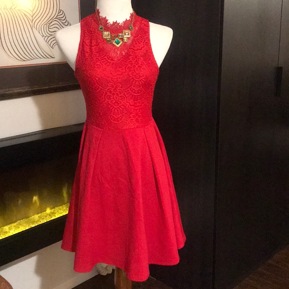 Francesca’s Sleeveless Cocktail Dress